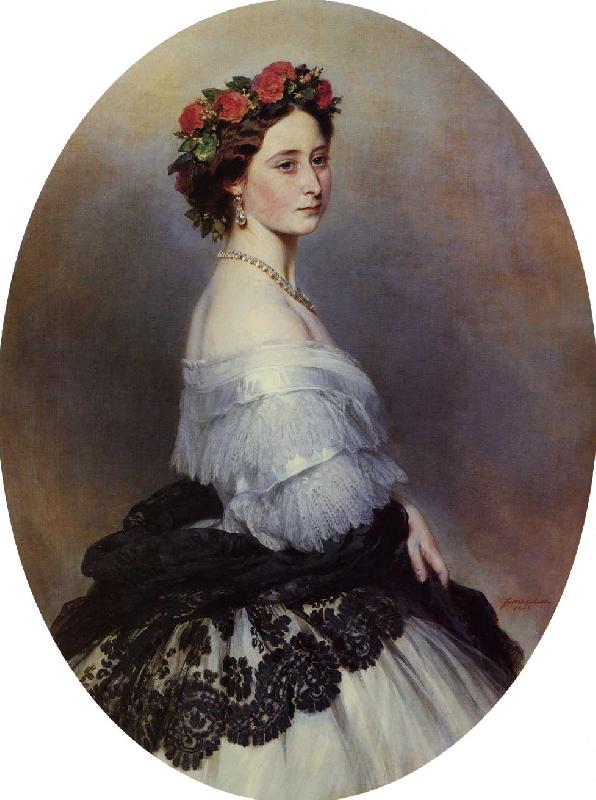 Franz Xaver Winterhalter Princess Alice Sweden oil painting art